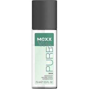 Mexx Pure Man perfumed deodorant glass 75 ml