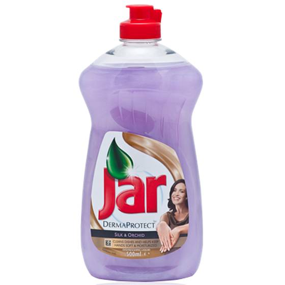 Jar DermaProtect Silk & Orchid Hand dishwashing detergent 500 ml