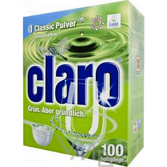 Claro Eco Classic dishwasher powder 100 servings 2 kg