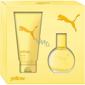 Puma Yellow Woman eau de toilette 20 ml + shower gel 50 ml, gift set