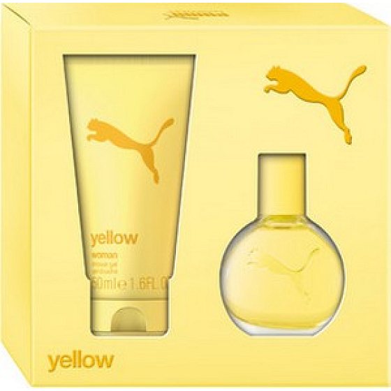 Puma Yellow Woman eau de toilette 20 ml + shower gel 50 ml, gift set
