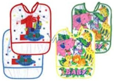 Junior Joy bib PVC pocket different colors and motifs 1 piece
