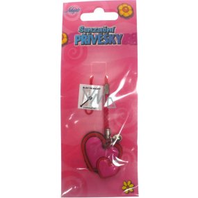 Nekupto Sensational pendant Heart with bell 1 piece