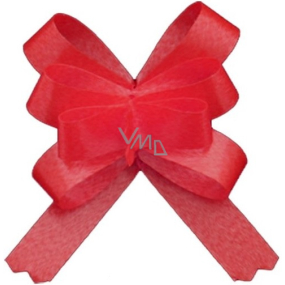 Cockade ribbon drawstring decorative red 50 cm