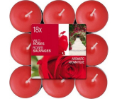 Bolsius Aromatic Wild Rose 18 pieces, burning time 4 hours