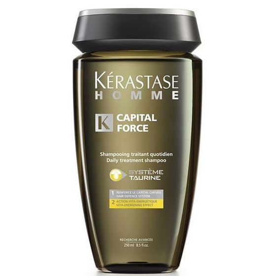 Kérastase Homme Capital Force Vita Energizing Energizing shampoo for daily use 250 ml