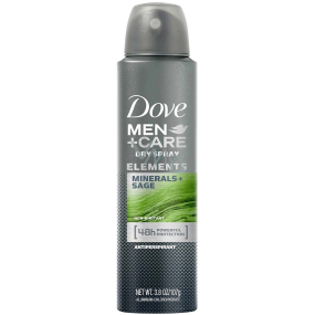 GIFT Dove Men + Care Elements Minerals + Sage antiperspirant spray for men 150 ml
