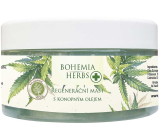 Bohemia Gifts Cannabis Hemp Oil Regenerating Ointment for Dry and Cracked Skin 100 ml