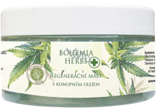 Bohemia Gifts Cannabis Hemp Oil Regenerating Ointment for Dry and Cracked Skin 100 ml