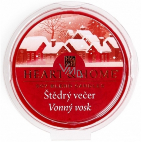 Heart & Home Christmas Eve Soy natural fragrant wax 27 g