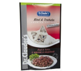 Dr. Clauders Beef and Turkey in Sauce Complete Cat Food with Meat Chunks Pouch 100 g