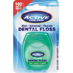 Beauty Formulas Dental floss Green 100 m