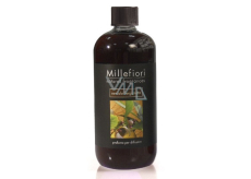 Millefiori Milano Natural Sandalo Bergamotto - Sandalwood and Bergamot Diffuser refill for incense stalks 500 ml