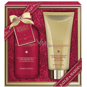 Baylis & Harding Fig and Pomegranate shower gel 300 ml + body lotion 200 ml, cosmetic set