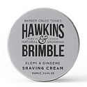 Hawkins & Brimble shaving cream for men with delicate fragrance elemi and ginseng 100 ml