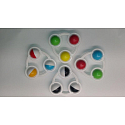 Plastic Nova Rattle Jakub for children from 3 months