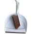Clanax Broom with Dustpan Set Brown 3110