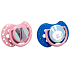 Lovi Rabbit Dynamic soother silicone for children 3-6 months 2 pieces