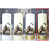 Lima Holy Family golden candle - ivory cylinder 70 x 200 mm 1 piece