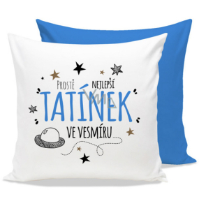 Nekupto Gift Center Pillow with dedication Best Dad 30 x 30 cm
