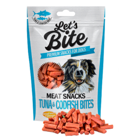 Brit Lets Bite Tuna and cod meat rolls supplementary dog food 80 g