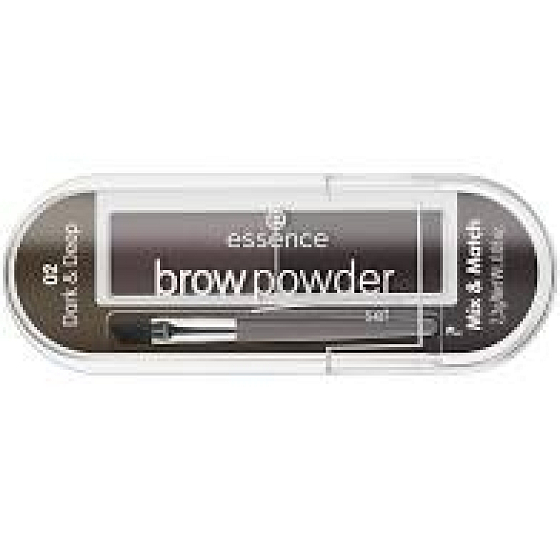 Essence Set for Eyebrow Styling 02 Dark & Deep 2.3 g