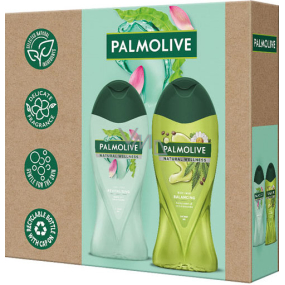 Palmolive Natural Wellness Revitalizing shower gel 500 ml + Natural Wellness Balancing shower gel 500 ml, cosmetic set