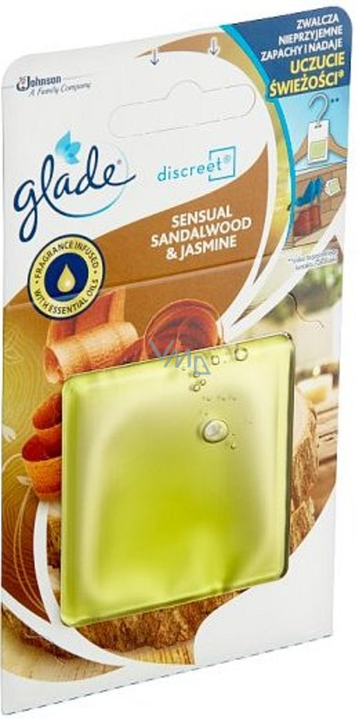 Glade Discreet Sandalwood & Jasmine Air Freshener Refill 8 g VMD parfumerie drogerie