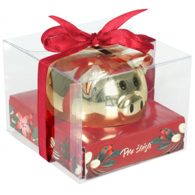 Albi Mini Treasure Box Golden Piglet For Happiness 6 cm