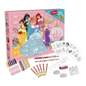 Disney Princesses Advent Calendar with stationery 24 pieces