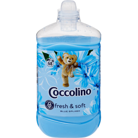 Coccolino Blue Splash concentrated fabric softener 68 doses 1,7 l