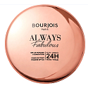 Bourjois Always Fabulous Compact Powder 100 Rose Ivory 7 g