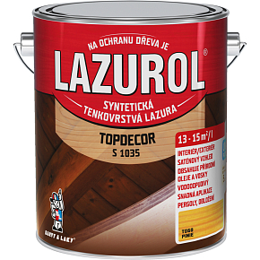 Lazurol Topdecor S1035 thin-layer wood stain T060 pine, 2.5 l