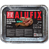 Alufix universal aluminum grilling tray 32 x 26 x 4.5 cm, 3 pcs