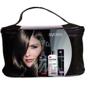 Syoss Color Protect shampoo 500 ml + conditioner 500 ml + varnish 300 ml + bag, cosmetic set
