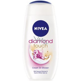 Nivea Diamond Touch shower gel with care oil 250 ml