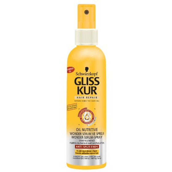 Gliss Kur Oil Nutritive 7 Miracle Day Serum Spray 200 ml