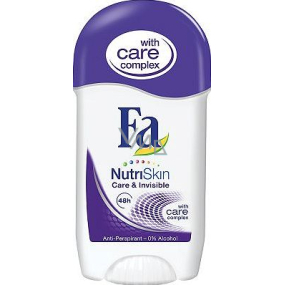 Fa NutriSkin Care & Invisible antiperspirant deodorant stick for women 50 ml