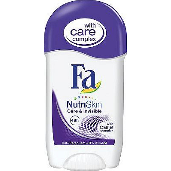 Fa NutriSkin Care & Invisible antiperspirant deodorant stick for women 50 ml