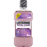 Listerine Total Care Clean Mint Mouthwash For Complete Dental Protection 500 ml