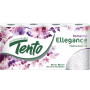 This Ellegance Pink Decor Toilet Paper 150 shreds 3 ply 8 pieces