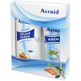 Astrid Body Lotion 400 ml + nourishing and regenerating cream 100 ml, cosmetic set