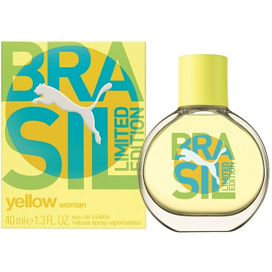 Puma Yellow Brazil Woman Eau de Toilette 40 ml