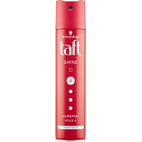 Taft Shine Gloss, hairspray with strong hold and intense shine, hold strength 4, 250 ml