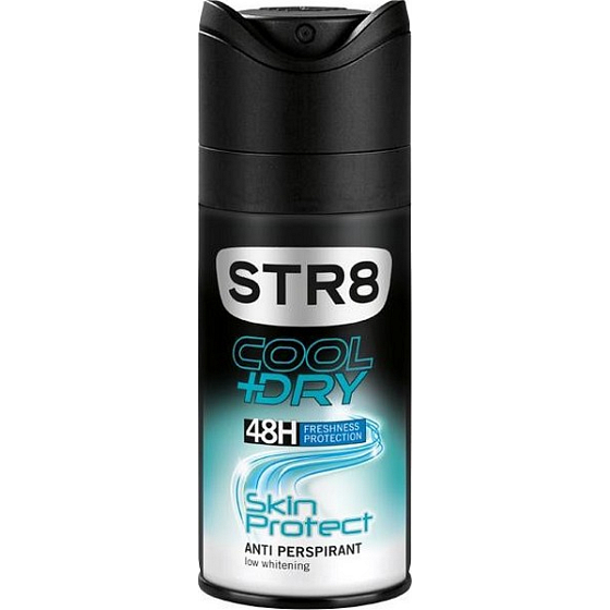 Str8 Cool + Dry Skin Protect 48h antiperspirant deodorant spray for men 150 ml