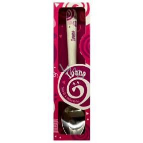 Nekupto Twister Spoon named Ivana pink 16 cm