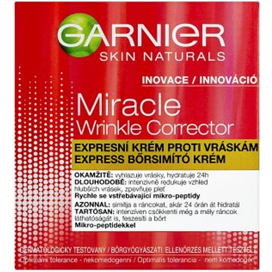 Garnier Skin Naturals Miracle Wrinkle Corrector daily express anti-wrinkle cream 50 ml