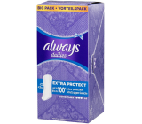 Always Dailies Extra Protect Long Plus with a delicate scent of an intimate panty liner 44 pieces