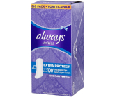 Always Dailies Extra Protect Long Plus with a gentle scent pantyliners 44 pieces