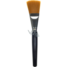 Cosmetic brush for blush straight flat orange hair 18 cm 30450